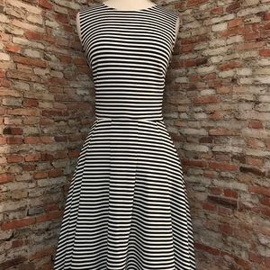 SLEEVELESS ALINE SCUBA DRESS